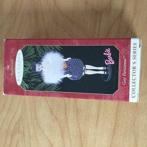 Hallmark Keepsake Ornament. Barbie Gay Parisienne Hallmark Ornament